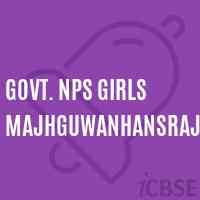 Govt. Nps Girls Majhguwanhansraj Primary School Logo