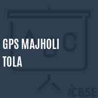 Gps Majholi Tola Primary School Logo