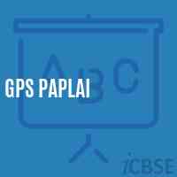 Gps Paplai Primary School Logo