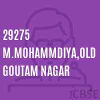 29275 M.Mohammdiya,Old Goutam Nagar Primary School Logo
