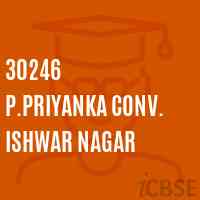 30246 P.Priyanka Conv. Ishwar Nagar Middle School Logo