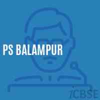 Ps Balampur Primary School Logo