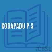 Kodapadu P.S Middle School Logo