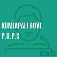 Kumiapali Govt. P.U.P.S Middle School Logo