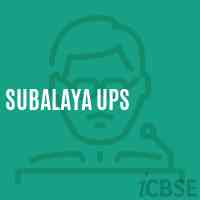 Subalaya UPS Middle School Logo