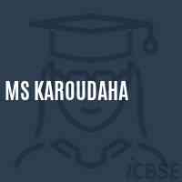 Ms Karoudaha Middle School Logo
