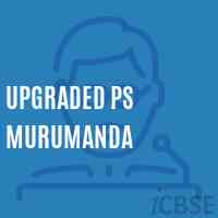 Upgraded Ps Murumanda Primary School Logo