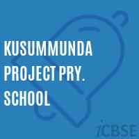 Kusummunda Project Pry. School Logo