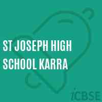 St Joseph High School Karra Logo