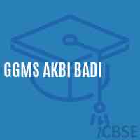 Ggms Akbi Badi Middle School Logo