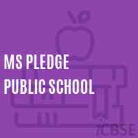 Ms Pledge Public School Logo