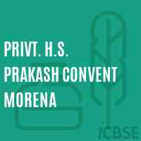 Privt. H.S. Prakash Convent Morena Secondary School Logo