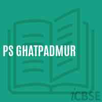 Ps Ghatpadmur Primary School Logo