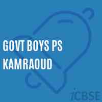 Govt Boys Ps Kamraoud Primary School Logo