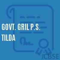 Govt. Gril P.S. Tilda Primary School Logo