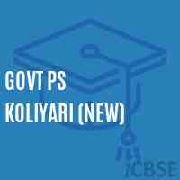 Govt Ps Koliyari (New) Primary School Logo