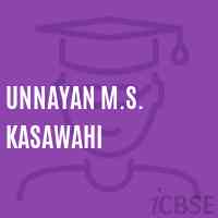 Unnayan M.S. Kasawahi Middle School Logo