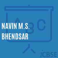 Navin M.S. Bhendsar Middle School Logo