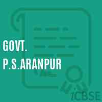 Govt. P.S.Aranpur Primary School Logo