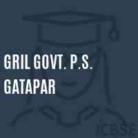 Gril Govt. P.S. Gatapar Primary School Logo