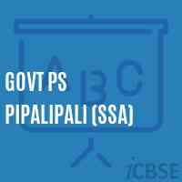 Govt Ps Pipalipali (Ssa) Primary School Logo