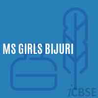 Ms Girls Bijuri Middle School Logo