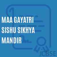 Maa Gayatri Sishu Sikhya Mandir Middle School Logo