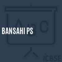 Bansahi Ps Primary School Logo