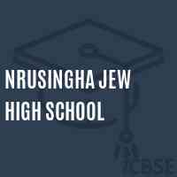 Nrusingha Jew High School Logo