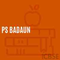 Ps Badaun Primary School Logo