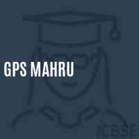 Gps Mahru Primary School Logo