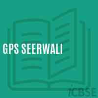 Gps Seerwali Primary School Logo