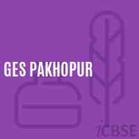 Ges Pakhopur Primary School Logo