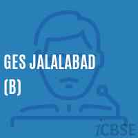 Ges Jalalabad (B) Primary School Logo