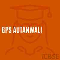 Gps Autanwali Primary School Logo