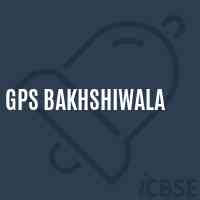 Gps Bakhshiwala Primary School Logo