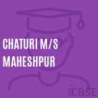 Chaturi M/s Maheshpur Middle School Logo