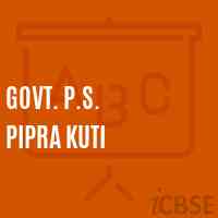 Govt. P.S. Pipra Kuti Primary School Logo