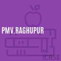 Pmv.Raghupur Middle School Logo