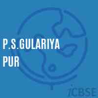 P.S.Gulariya Pur Primary School Logo