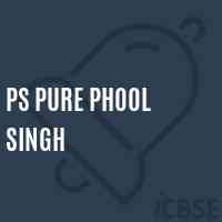 Ps Pure Phool Singh Primary School Logo