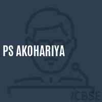 Ps Akohariya Primary School Logo