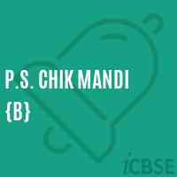 P.S. Chik Mandi {B} Primary School Logo