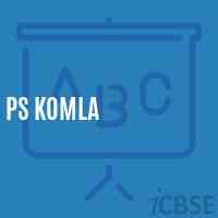 Ps Komla Primary School Logo