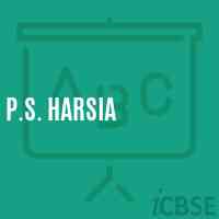 P.S. Harsia Primary School Logo