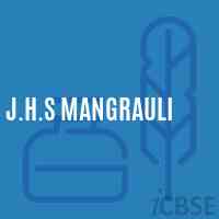 J.H.S Mangrauli Middle School Logo
