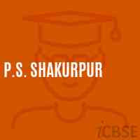 P.S. Shakurpur Primary School Logo