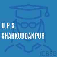 U.P.S. Shahkuddanpur Middle School Logo