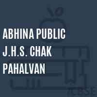 Abhina Public J.H.S. Chak Pahalvan Middle School Logo