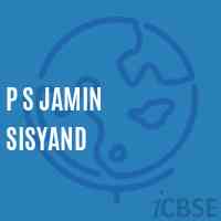 P S Jamin Sisyand Primary School Logo